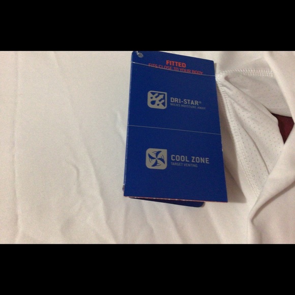 Starter Dri-Star White Long Sleeve Shirt. Size 2XL - Picture 7 of 9